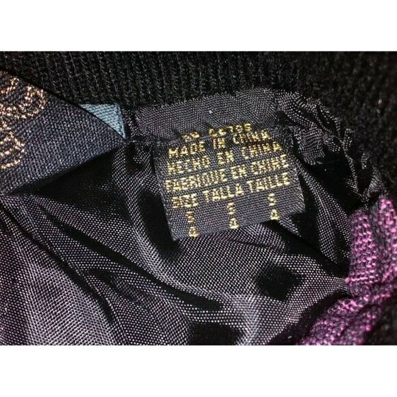 Roca Wear Girls Zip Front Quilted Vest Size 4 Pink Black Plaid - Picture 10 of 11